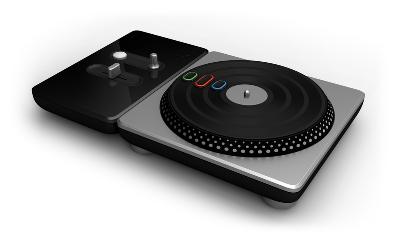 Illustration for article titled DJ Hero Turntable Pics